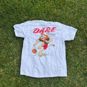D.a.r.e. y2k Lion tee Men’s size M medium rare